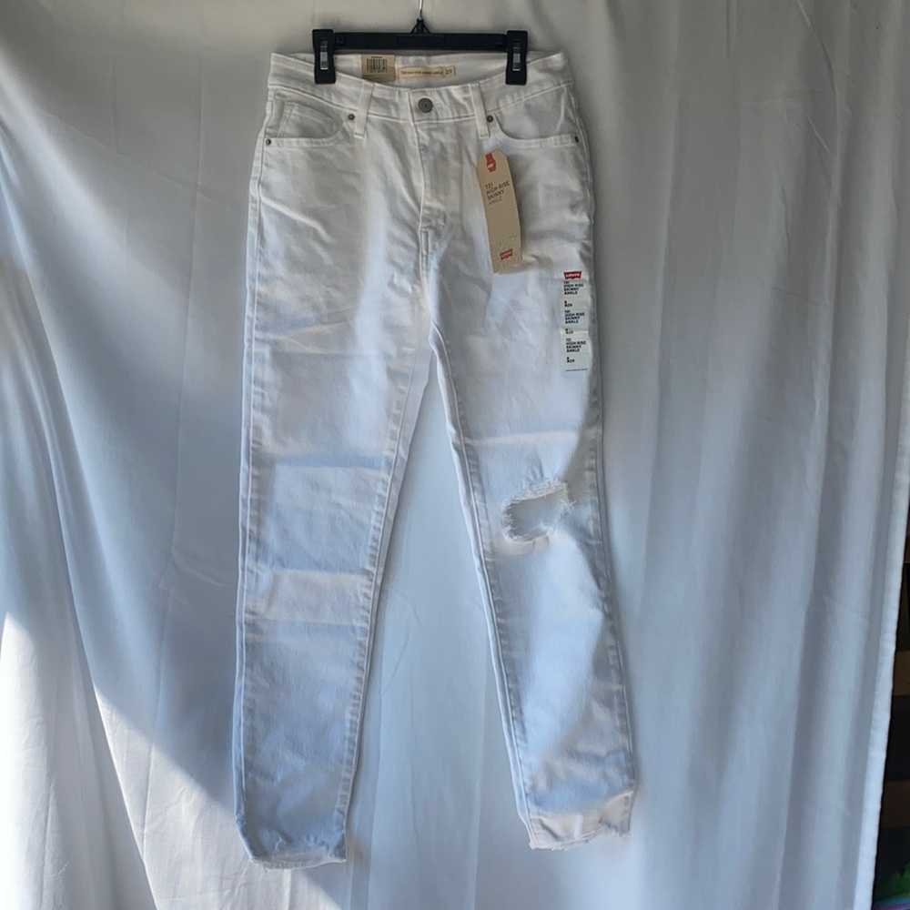 BNWT Levi 721 High Rise Skinny Ankle Jeans